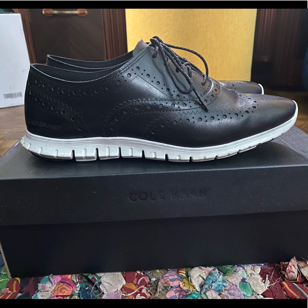 Cole Haan Zero Grand Leather Oxford Sneaker